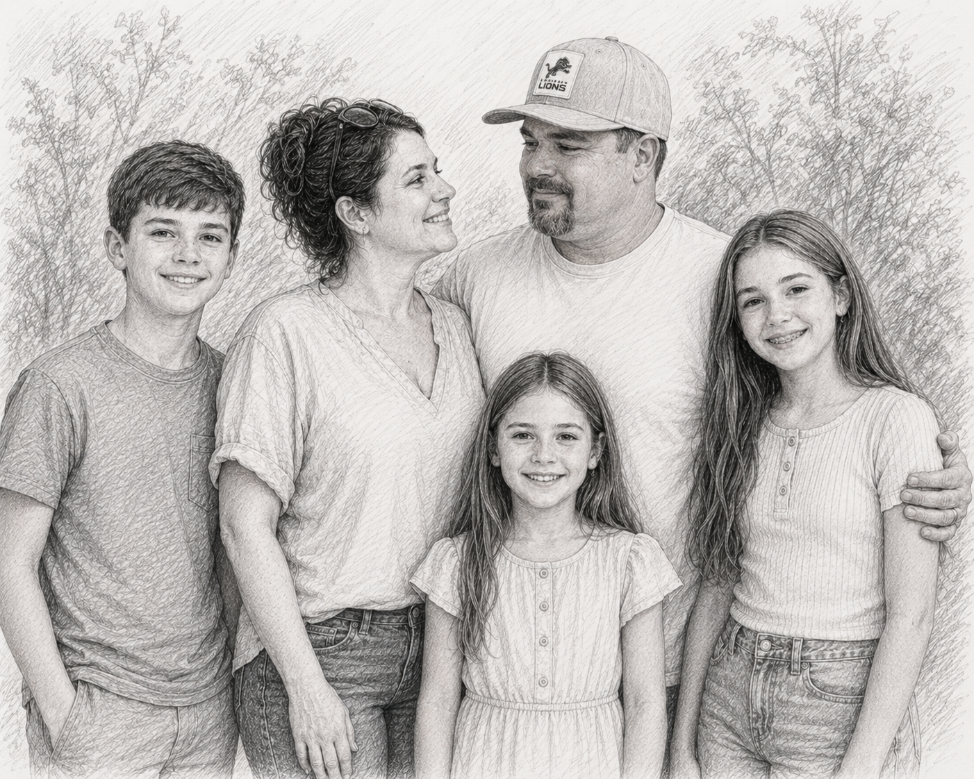 Kenny Yates and family — Partner and Operations Manager at RedArk Dumpster Rentals